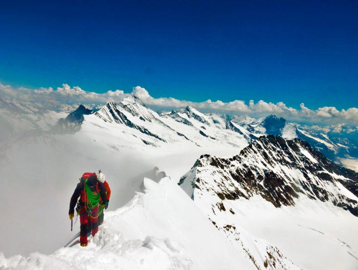 EIGER-MONCH-JUNGFRAU-PRINCIPAL ALPES. ASCENSION DEL EIGER (3.970m) MONCH (4.099m) Y JUNGFRAU (4.158m) CON GUÍA DE MONTAÑA. SUMMA MOUNTAIN GUIDES